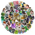 thumbnail image 5 of (C)100 pcs Minecraf-t stickers Waterproof vinyl stickers for Lapt, 5 of 5