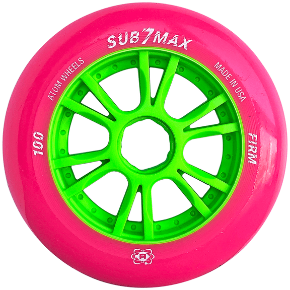 Atom Inline Indoor Wheels - SUB 7 MAX (Sold as Each's)