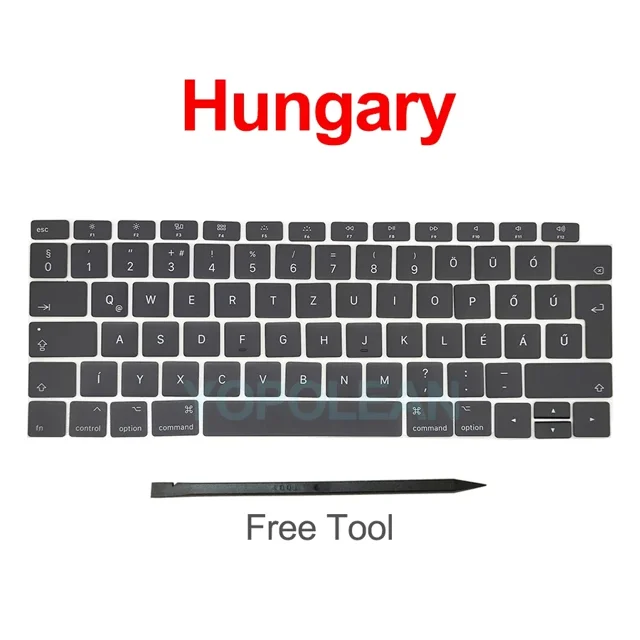 New A1932 Key Keycaps Keys Cap butterfly Keyboards Repair For Macbook Air Retina 13inch 2018 2019 Year Hungary
