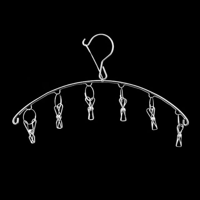 Sock Hanger Rack,Clothes Drying Hanger Stainless Sock Hanger Cloth Clip Hangers Ultimate Reliability