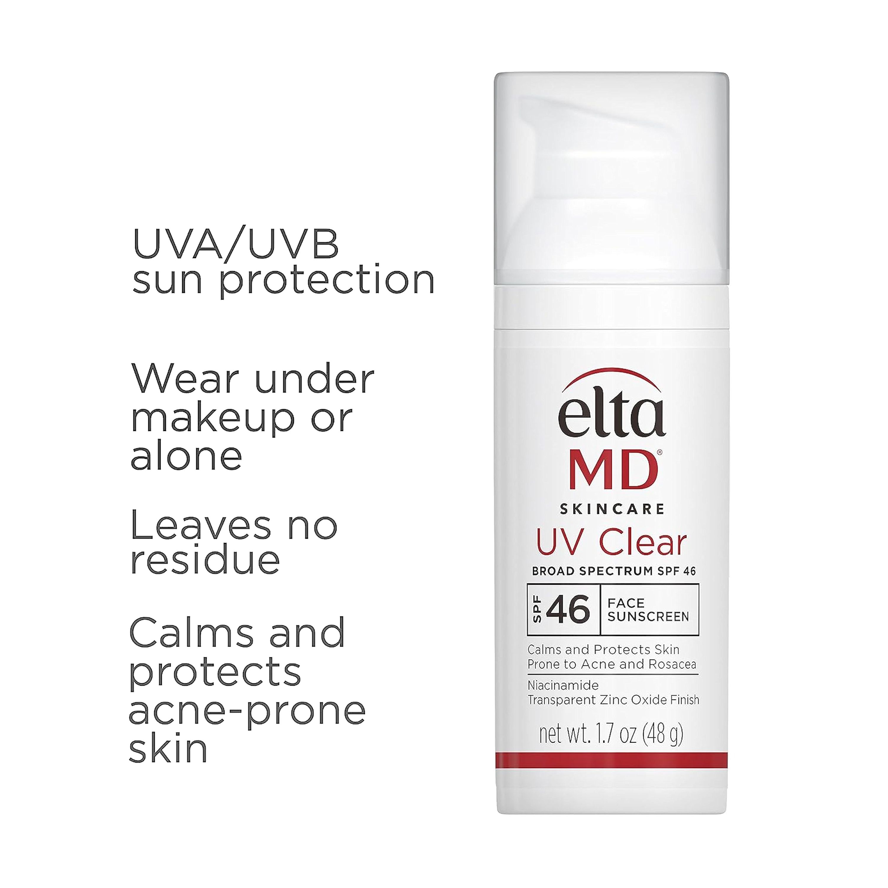 EltaMD UV Clear SPF 46 Broad Spectrum Moisturizing Facial Sunscreen 1.7 oz (48g) - image 5 of 6