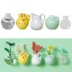 thumbnail image 3 of Adornos Arreglos Florales Imanes Refrigerador Jarrón Porcelana para La Oficina en Casa (f), 3 of 9
