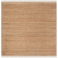 thumbnail image 3 of SAFAVIEH Natural Fiber Clara Braided Jute Area Rug, Natural, 8' x 8' Square, 3 of 8