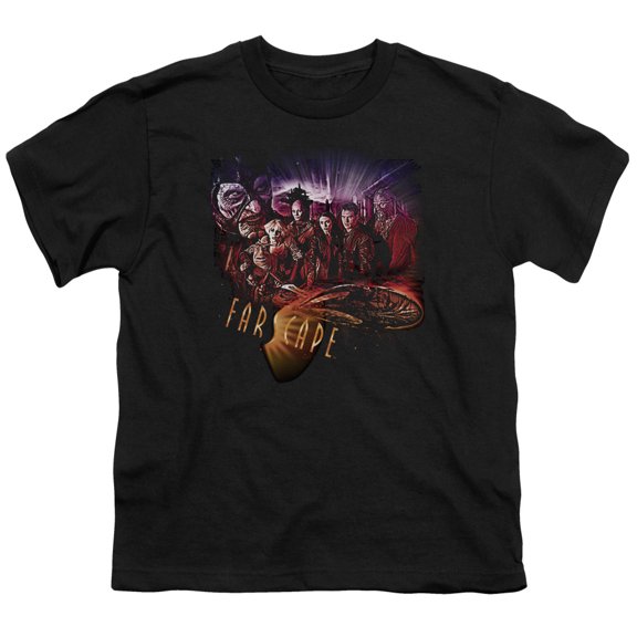 Farscape Graphic Collage S/S Youth 18/1 T-Shirt Black