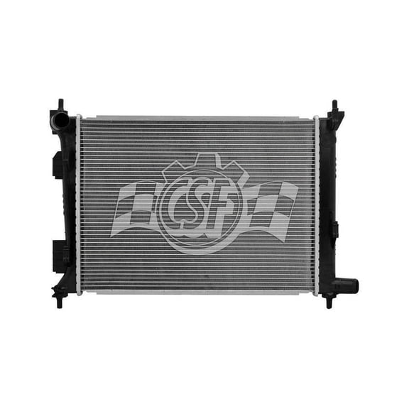 CSF 3540 1 Row Plastic Tank Aluminum Core Radiator