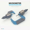 thumbnail image 5 of Micrometer Digital Micrometer 0-25/50/75/100mm 0.001mm Electronic Gauge with LCD Disply Caliper Outside Micrometer ,Long Lasting, 5 of 7
