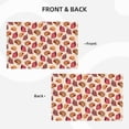 thumbnail image 4 of Placemats Set of 4 / 6, Sea Shells Placemats for Dining Table Indoor/Outdoors Heat Resistant Washable Placemats 18" x 12", 4 of 8