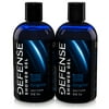 Defense Soap Shower Gel Body Wash 12 oz (2 Pack) Natural Organic Shower Gel with Tea Tree Oil and Eucalyptus Oil