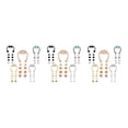 thumbnail image 1 of Guardoinrt Xiangbala Magnetic Fake Septum Nose Rings Hoop for Women Chic and Sophisticated Bright 5 Color 3Set, 1 of 6