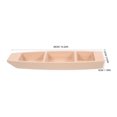 thumbnail image 2 of Vintage Fishing Decor Mini Paddle Wooden Boat Office, 2 of 8