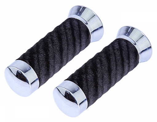 NEW!Original Lowrider Faux Snake Skin Grips With Chrome End Cap Lowrider Bicycle 