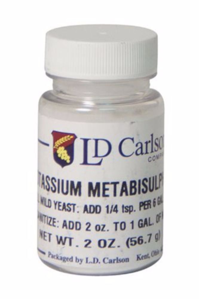Potassium Metabisulfite 2 oz.