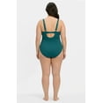 thumbnail image 3 of Traje de baño con detalle de mesh Roman Fashion /Tallas Extras, W-12 (Verde) verde 42, 3 of 6
