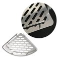 thumbnail image 3 of HINTRMENT Corner Bathroom Shower Shelf Aluminium Storage Rack Silver 1Pack, 3 of 8