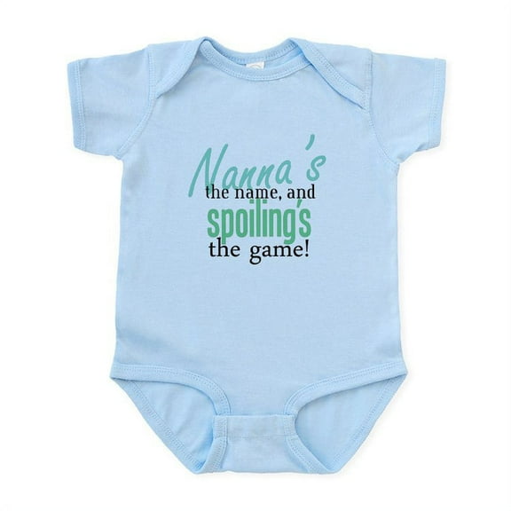 CafePress - Nanna's The Name Infant Bodysuit - Baby Light Bodysuit, Size Newborn - 24 Months