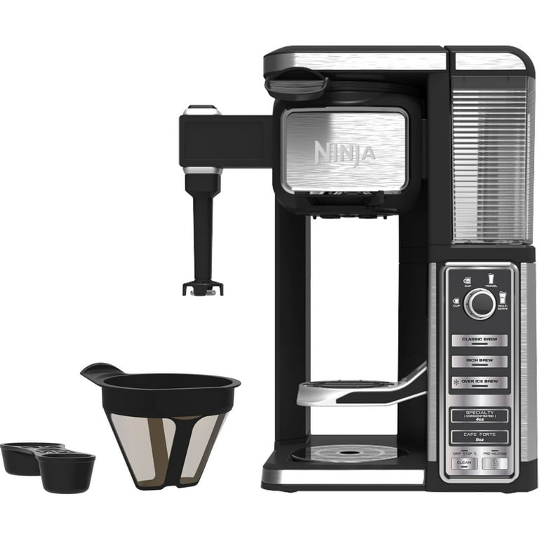 Ninja CF060UK Coffee Bar Auto-iQ Brewer with Glass Carafe – 220 volts NOT  FOR USA