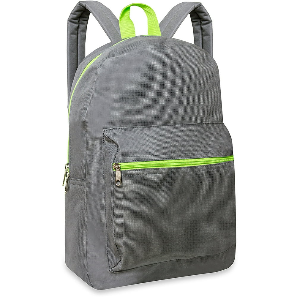 Generic - Basic 16'' Front Pocket Backpack - Walmart.com - Walmart.com