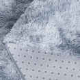 thumbnail image 5 of SAFAVIEH Rainbow Jaki Abstract Shag Area Rug, Light Gray, 5' x 7', 5 of 10