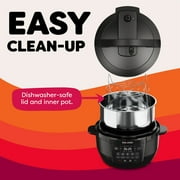 Instant Pot 7.5 Qt RIO Wide Base 7-in-1 Multi-Cooker, Pressure Cooker, Slow Cook & more, Black