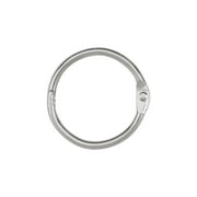 ACCO Loose Leaf Binder Rings, 1" Capacity, Silver, 100 Count, Steel (A7072202)