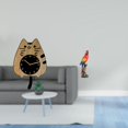thumbnail image 2 of Reloj De Pared Con Forma De Gato O Loro, Adorno Silencioso Para Colgar En La Cocina, La Oficina O El Hogar. Figura Decorativa De Resina Con Forma De Pájaro. Ideal Como Regalo De Inauguración., 2 of 8