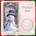 thumbnail image 4 of Decorative Design Christmas Snowman Holiday Banner for Winter Decoration Kids Party Celebration, 4 of 9