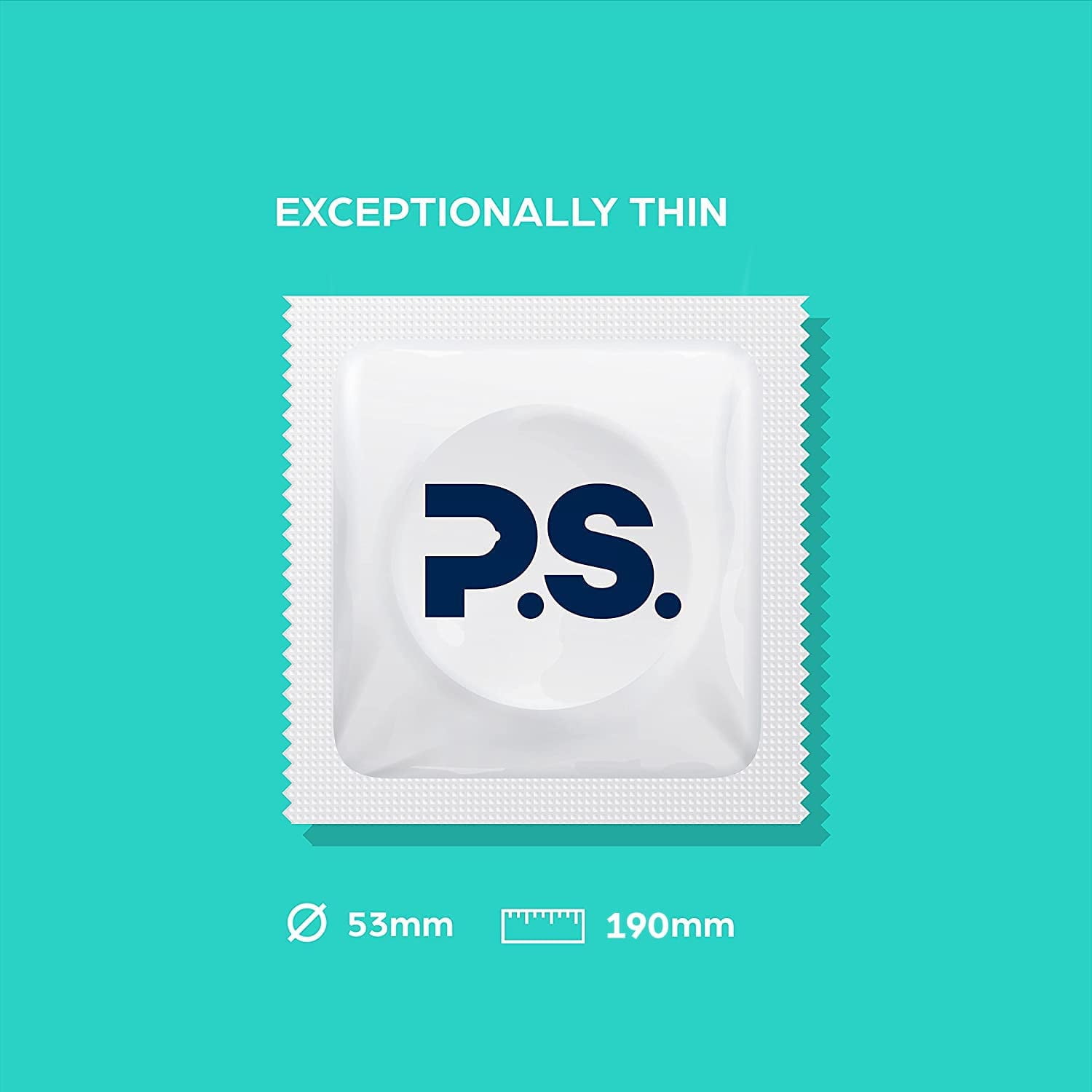 Ps Exceptionally Thin Latex Condoms 12pk