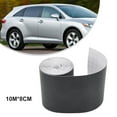 thumbnail image 6 of 1 Roll Car Matte Black Sticker Out Chrome Delete Vinyl Wrap Auto Decals Door Glass Trim Stickers 10Meter X 8Cm, 6 of 9