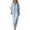 A1 Light Blue, variant on Kaftan Dresses for Women Cotton Linen Dresses Women Summer Casual V Neck Caftan Long Batwing Sleeve Moo Moos Loose Beach Vacation Swimsuit Cover Up Beach Swimwear 2026 Hawaiian Maxi Dress Loungewear
