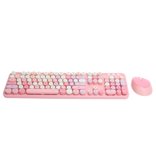 Ccdes Teclado inalámbrico, teclado de computadora, teclado, mouse, escritorio, 104 teclas, teclado para PC para computadora