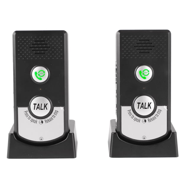 Wireless Home Intercom System,Wireless Intercom Doorbell Two Wireless Intercom Doorbell Intercom Wireless System Compact and Lightweight