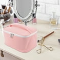 1Pc Women Makeup Bag Waterproof Cosmetics Bag Stylish Versatile Makeup