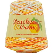 Peaches & Creme Cone 4 Medium Cotton Yarn, Creamsicle Ombre 14oz/400g, 674 Yards