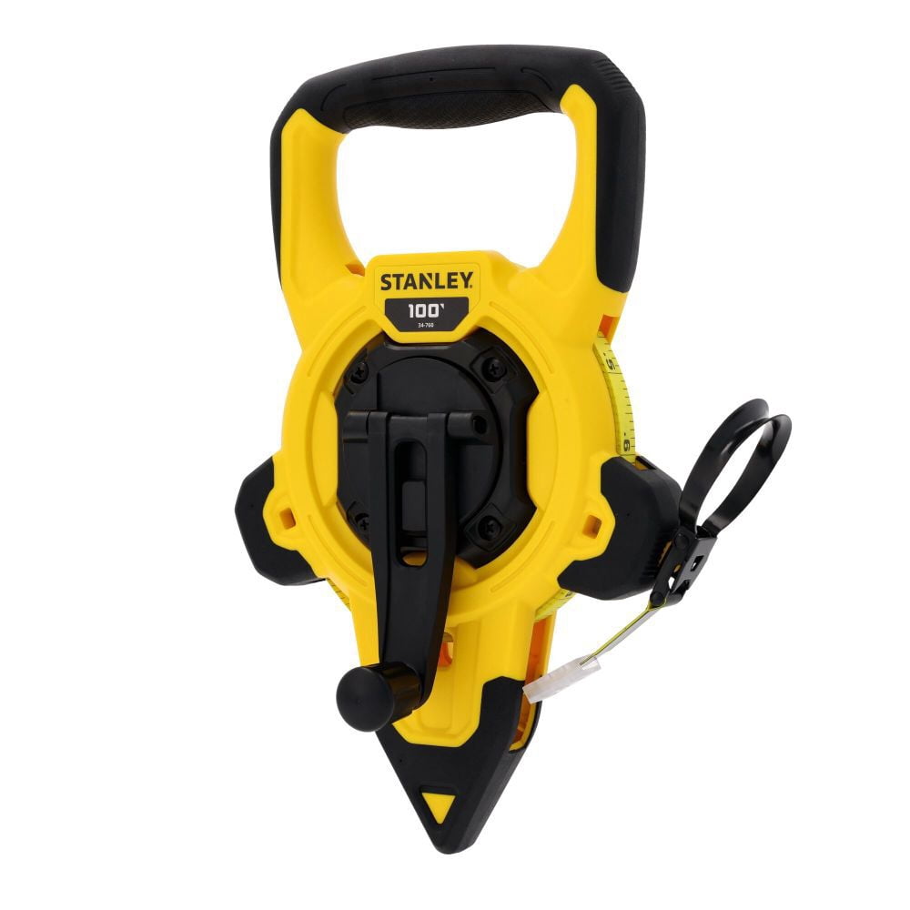 Stanley 100 Ft Powerwinder Fiberglass Open Long Tape
