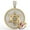 Yellow Gold Finish, variant on 28+ Grams Big 3'' Real Genuine 5.50 Cwt. VVS/1 MOISSANITE Diamond Star Of David Hamsa Hand Evil Eye Pendant 10K Gold Finish Charm Medallion