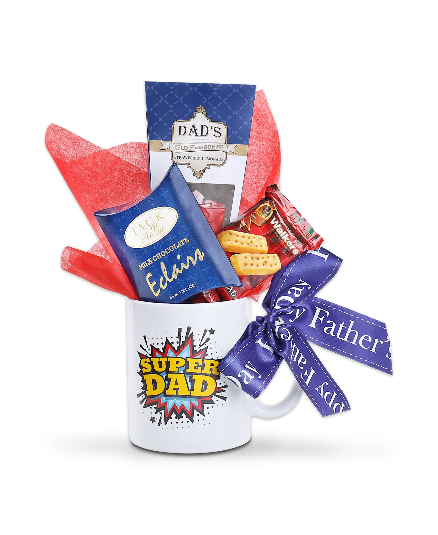 Alder Creek Gift Baskets Super Dad Mug Father's Day Gift