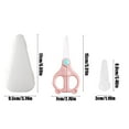 thumbnail image 5 of Ceramic Scissors Under 5 ! Kadlawus PortableKidsKitchen Scissors, Safe Food Scissors forBabyandChildrenFood Preparation, Easy to Clean with ABS Handle, 5 of 9
