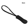 thumbnail image 5 of maytalsory 8 Pieces Zipper Pull Puller Lightweight Rope Tag Fixer Multi-Purpose Replacement Buckle Bags Suitcase Accessories Textiles Black, 5 of 5