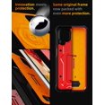thumbnail image 5 of CaseBorne ArmadilloTek V Case for Samsugn Galaxy A12 with Built-in Screen Protector & Kickstand Full-Body Multi-Layer Rugged - Red, 5 of 6