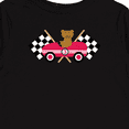 thumbnail image 4 of Inktastic Race Car Racing Bear Animal Boys or Girls Long Sleeve Toddler T-Shirt, 4 of 5