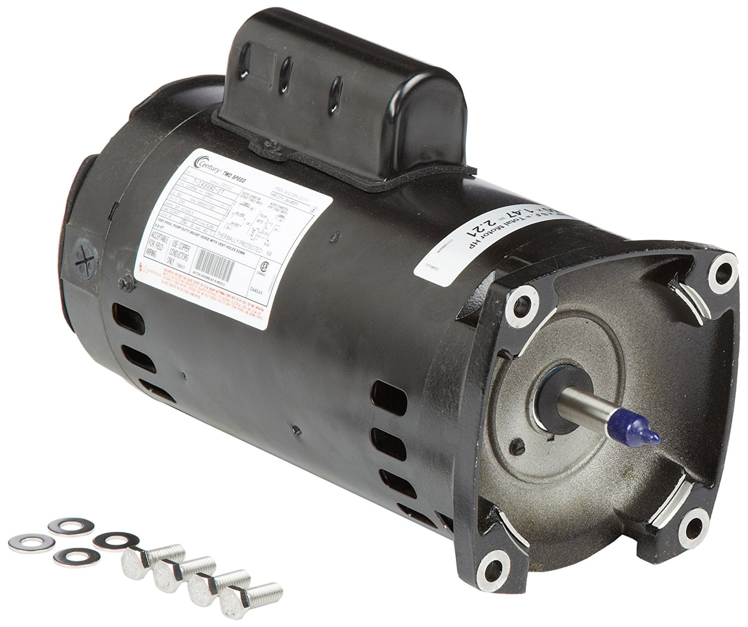 Jandy Zodiac R0445106 230V 1.5HP 2 Speed Motor for SHPF/SHPM Stealth