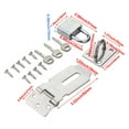 thumbnail image 2 of SPRING Cadenas Ensemble de Loquets de Porte en Acier Inoxydable Verrou de Porte Matériel Antivol, 2 of 9