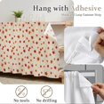 thumbnail image 5 of Fall Maple Leaves Small Cabinet Curtain 11''x13'', Rustic Farmhouse Botanical Simple Beige Bathroom Sink Skirt for Kitchen Vanity Pedestal, Laundry Privacy Drape Waterproof Dishwasher Curtains, 5 of 9