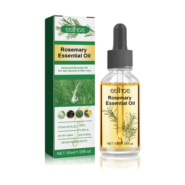 Rosemary Hair Care Essential Oil repairs dry and frizzy hair ends, nourishes and softens hair, and provides hair care oil