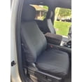thumbnail image 2 of FD89 2019-2025 F150-F550 XL/XLT/Lariat Super Cab Front and Rear Set of Seat Covers. Front Buckets and Rear 60/40 Split Bench, Adjustable HR, No Armrest, With pull tab on side of seat, 2 of 4