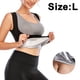 thumbnail image 1 of Hukapapa Chaleco de sudor para mujer, control de barriga, chaleco de sauna para mujer, chaleco de compresión adelgazante, abdomen, fitness, sudoración L, 1 of 8
