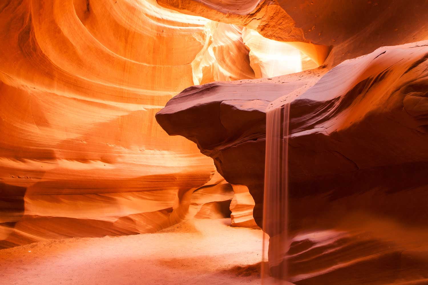 Antelope Canyon Wall Art Arizona Scenic Painting Gallery Wrapped Canvas Art Upper Antelope Canyon Picture Ready To Hang Walmart Com Walmart Com