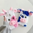 thumbnail image 2 of MasteelfCA Plush Cow Cellphone Protector TPU Protection Case Compatible with Moto E (2020), 2 of 6