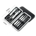 thumbnail image 2 of axGear Ensemble de Manucure en Acier Inoxydable, Kit de Coupe-Ongles et Ciseaux 8 Pcs, 2 of 4