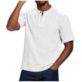 thumbnail image 6 of Guluxicc T Shirt for Mens Summer Casual V Neck Tops, 6 of 9